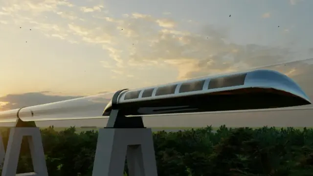 Kereta Futuristik Hyperloop