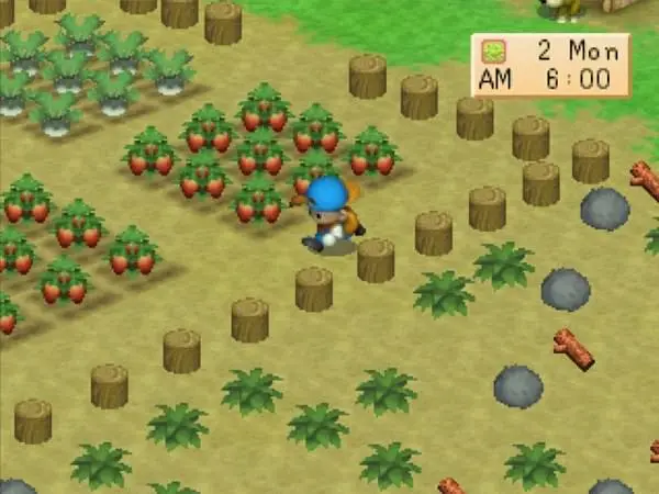 Harvest Moon Back to Nature Gameplay