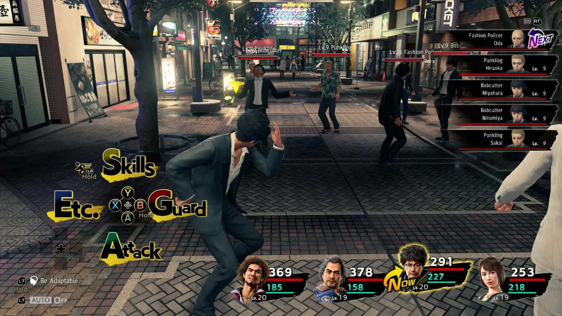 Yakuza Like a Dragon Gameplay