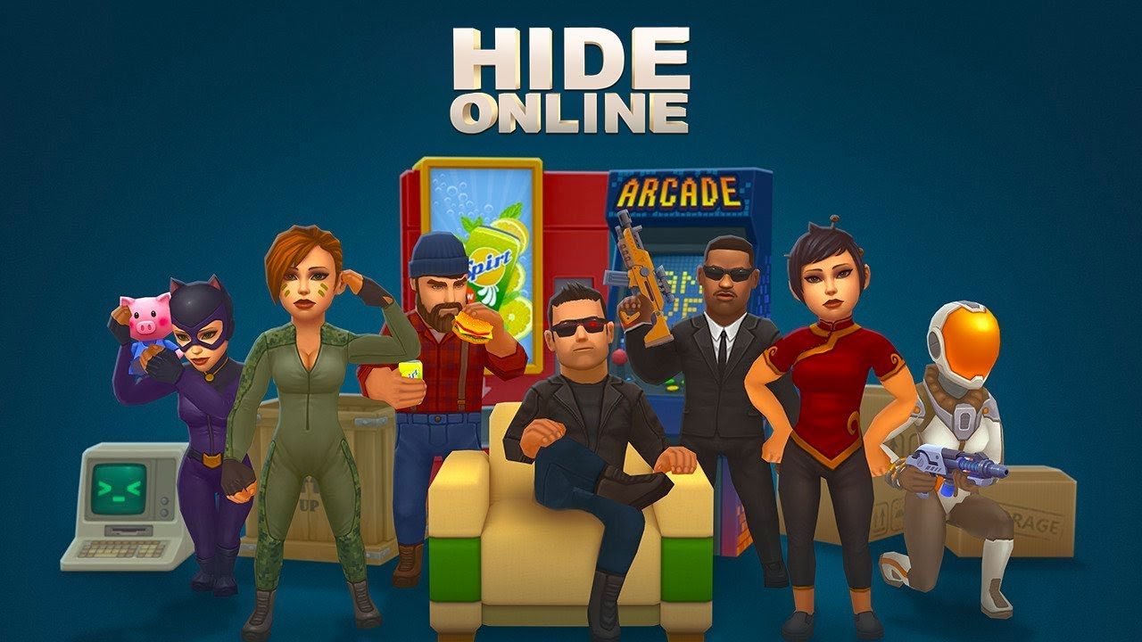 hide online.