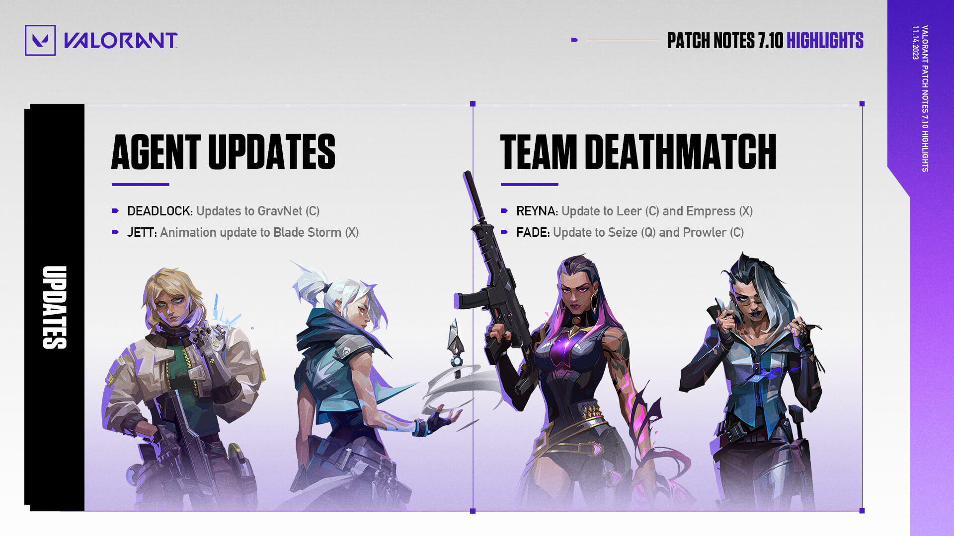 Patch Notes Valorant